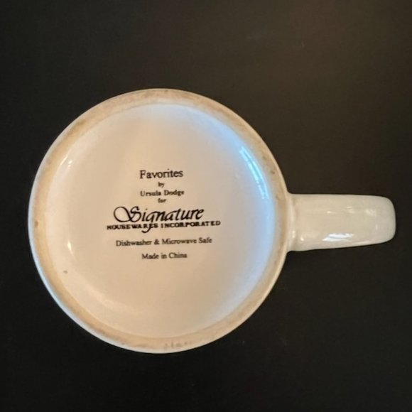 Favorites by Ursula Dodge Mug ~. Signature ~ Pillbox Hat ~ Beret - Picture 7 of 8